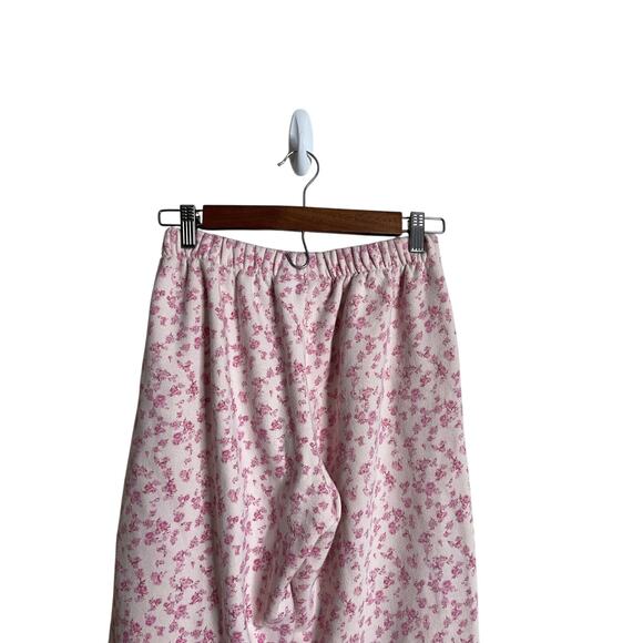 LoveShackFancy  x Gap Kids Pink Floral Sweatpants Jogger Limited Edition Girls L - Picture 8 of 11